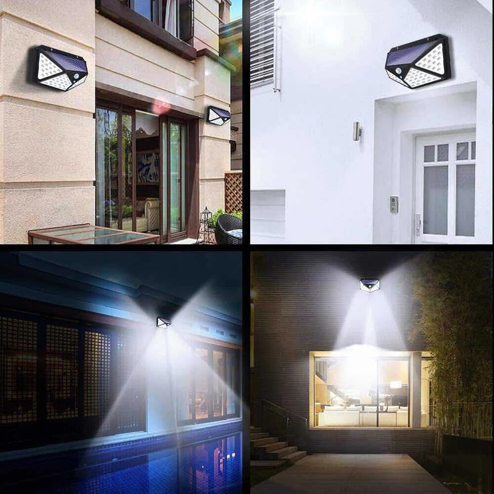 Lampe murale solaire