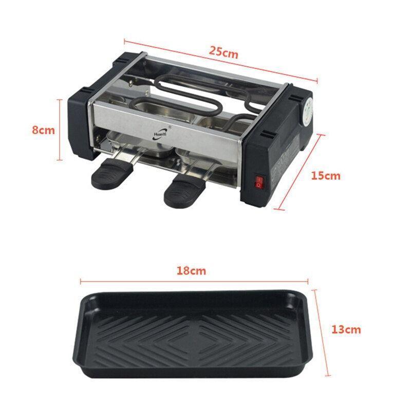 Grill à Raclette électrique pour Barbecue